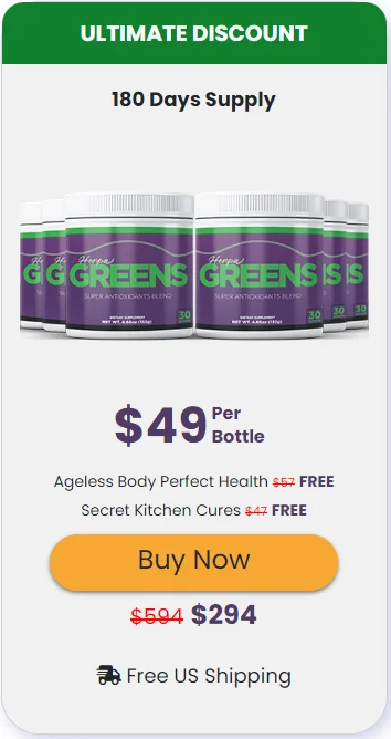 Herpagreens price 6 bottles